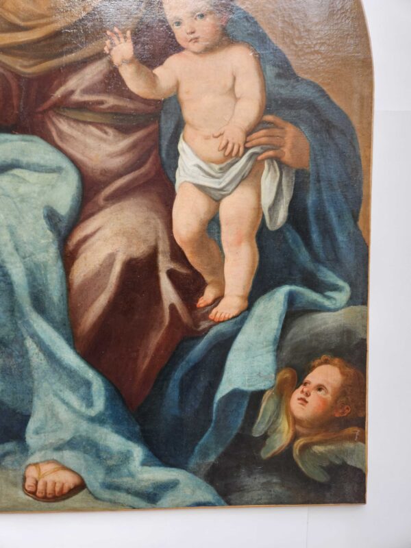 Quadro Madonna con Bambino epoca 700 - immagine 5