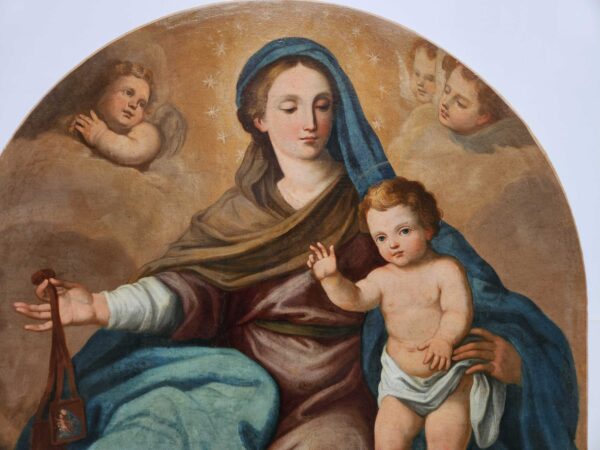 Quadro Madonna con Bambino epoca 700 - immagine 7