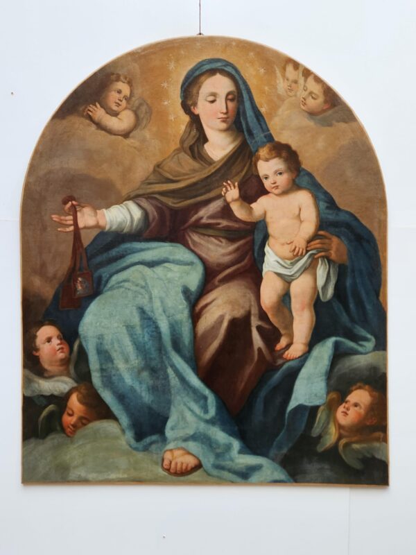 Quadro Madonna con Bambino epoca 700 - immagine 8