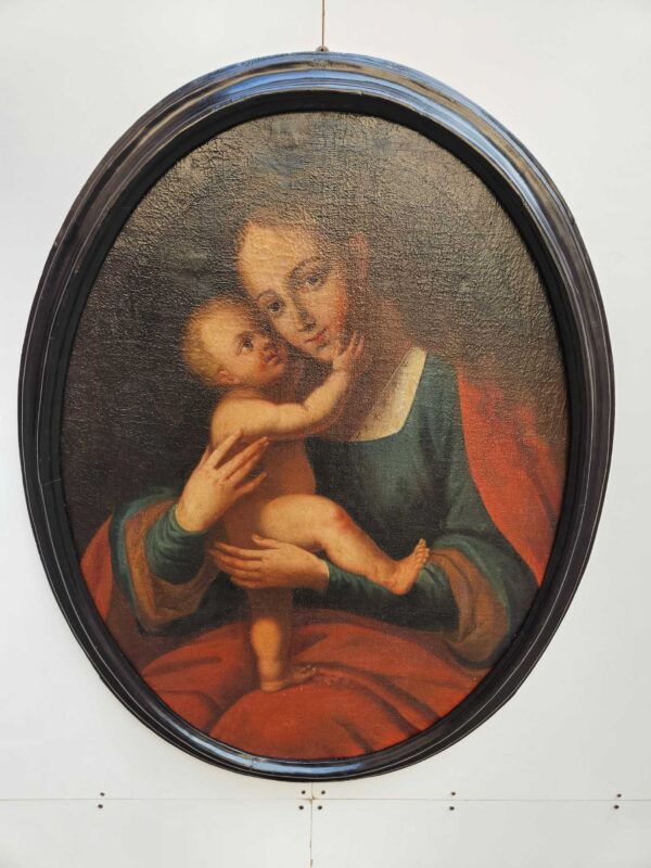 Dipinto Madonna con Bambino epoca 600 - immagine 9