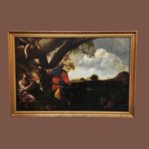 Dipinto antico Raffigurante scena biblica