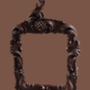 Cornice antica intagliata