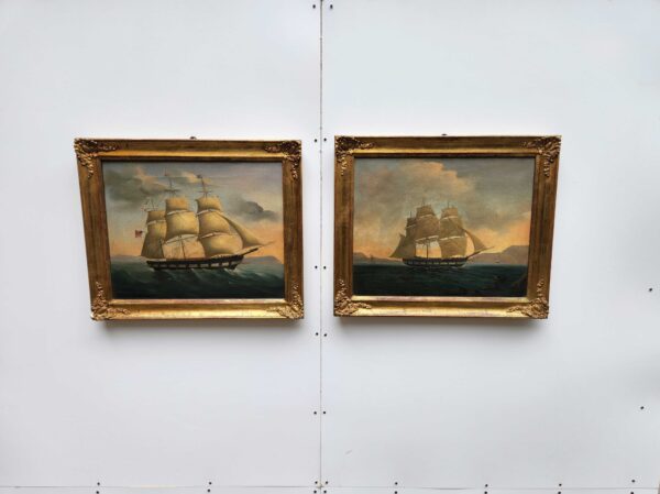 Coppia di quadri raff. marine - immagine 16