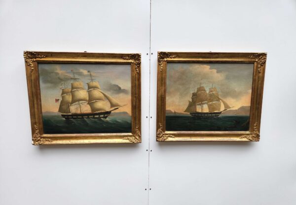 Coppia di quadri raff. marine - immagine 9