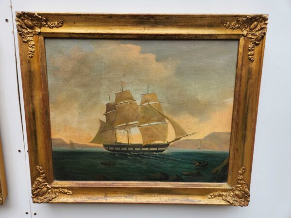 Coppia di quadri raff. marine - immagine 4