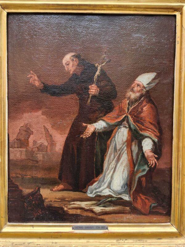 Dipinto antico raff Santi - immagine 5
