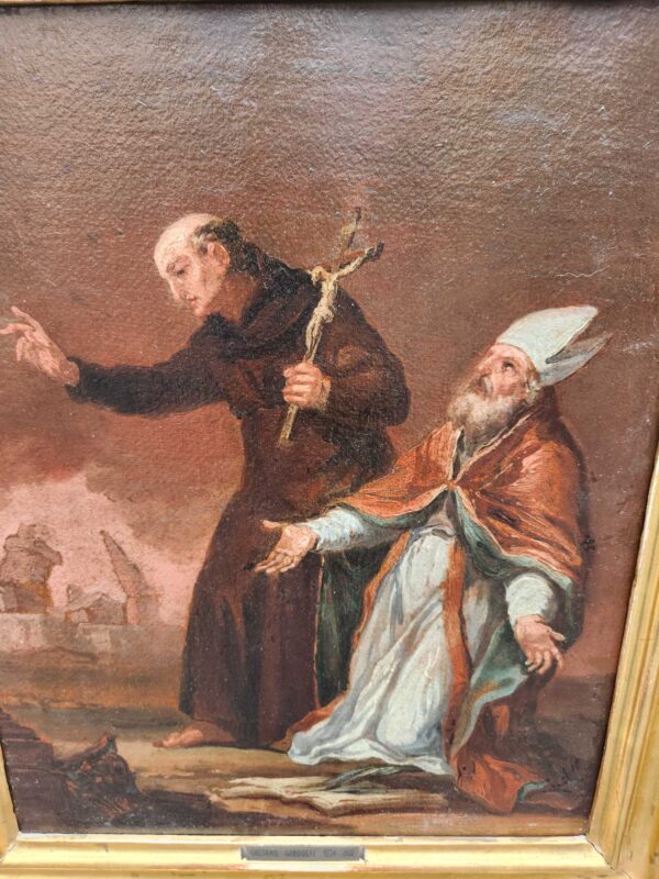 Dipinto antico raff Santi - immagine 6