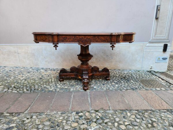 Tavolino antico a biscotto - immagine 17
