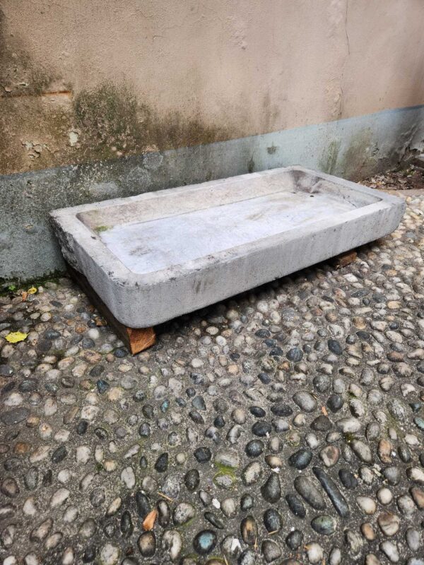 Lavandino antico in marmo - immagine 13