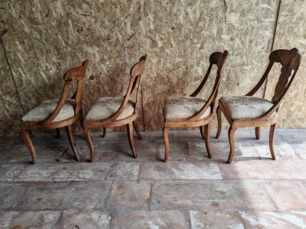 Sedie a gondola antiche - immagine 5