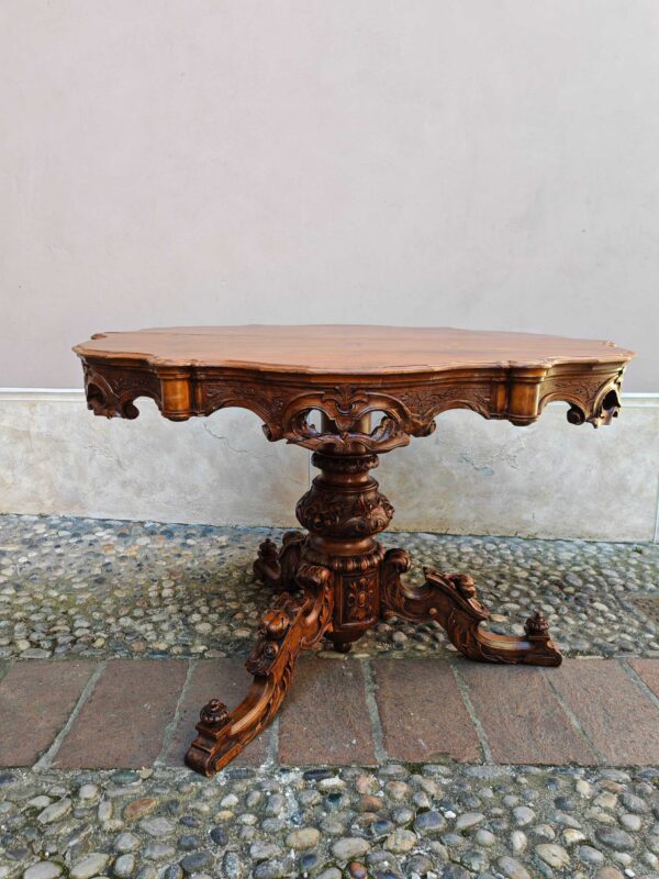 Tavolo antico rotondo - immagine 3