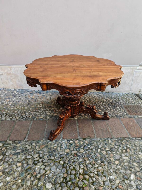 Tavolo antico rotondo - immagine 4