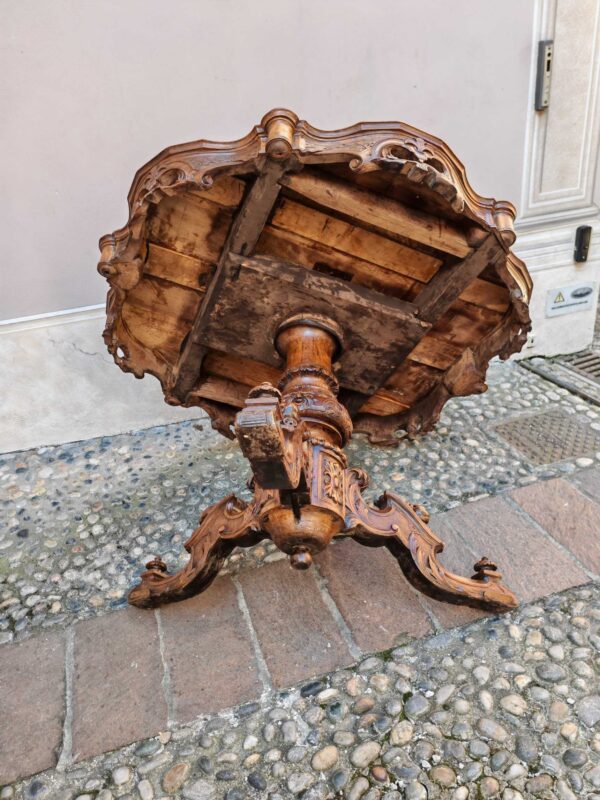 Tavolo antico rotondo - immagine 11