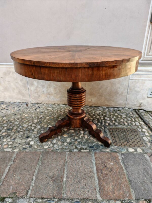 Tavolo antico rotondo - immagine 5
