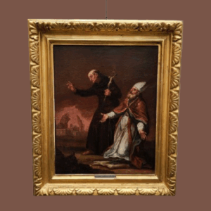 Dipinto antico raff Santi