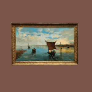 Dipinto antico raff Venezia