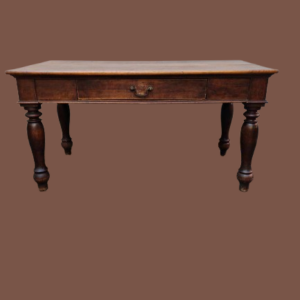 Tavolo antico epoca 800 gambe tornite