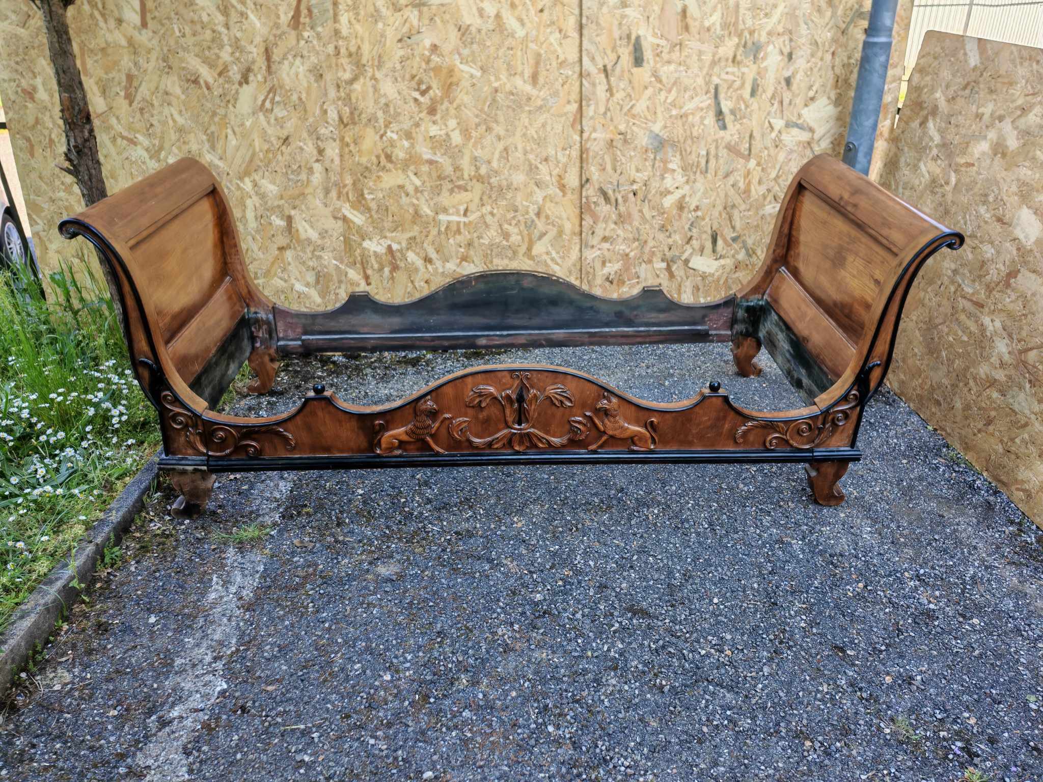 Letto antico epoca 800 - immagine 4