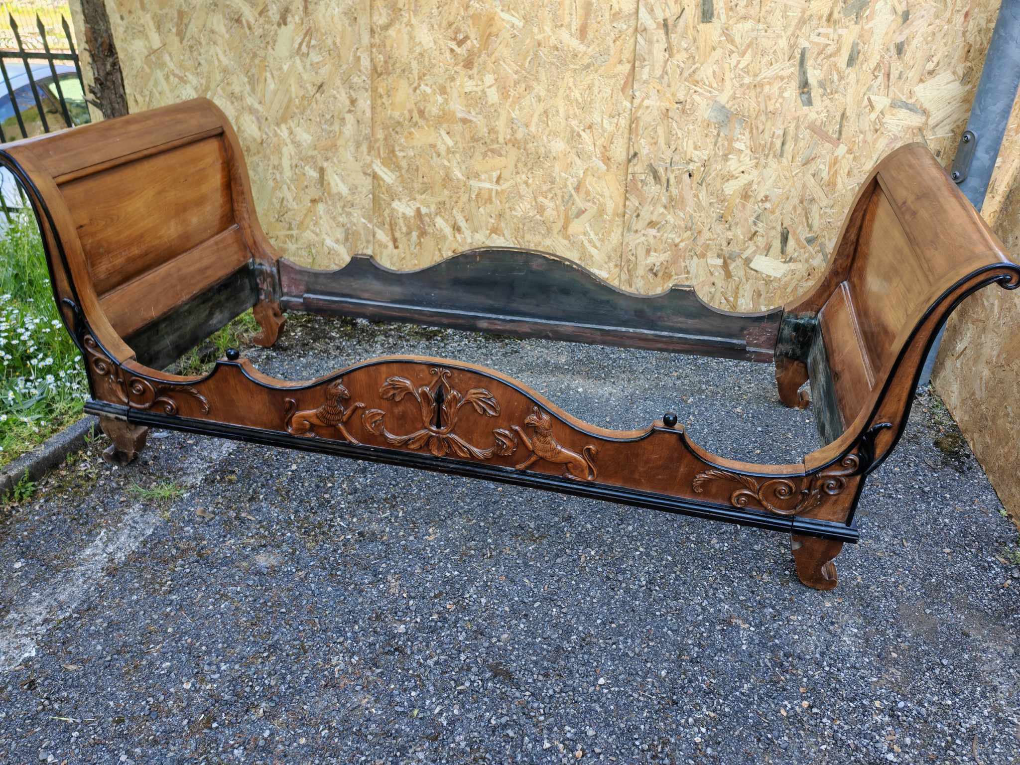 Letto antico epoca 800 - immagine 8