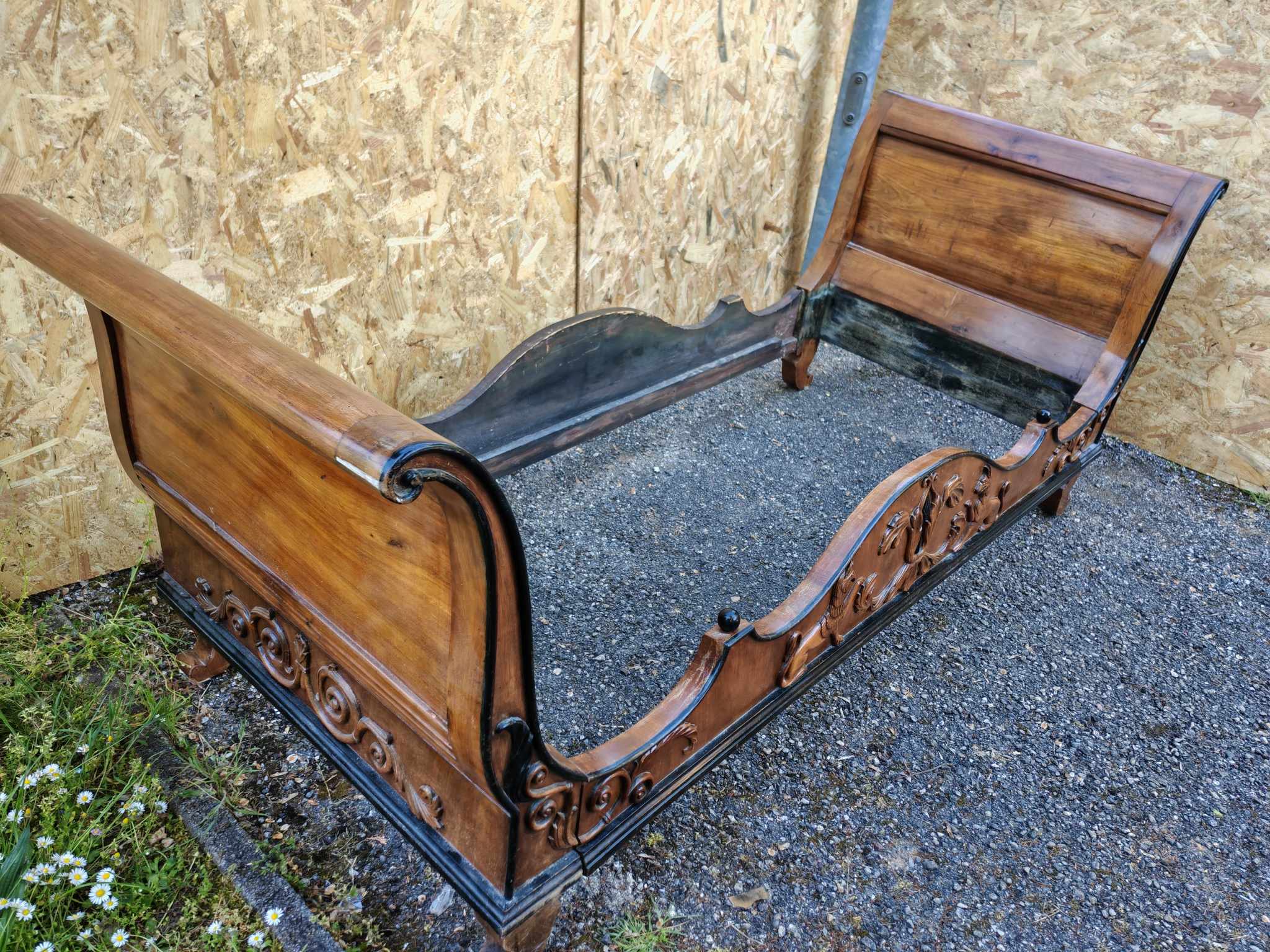 Letto antico epoca 800 - immagine 6