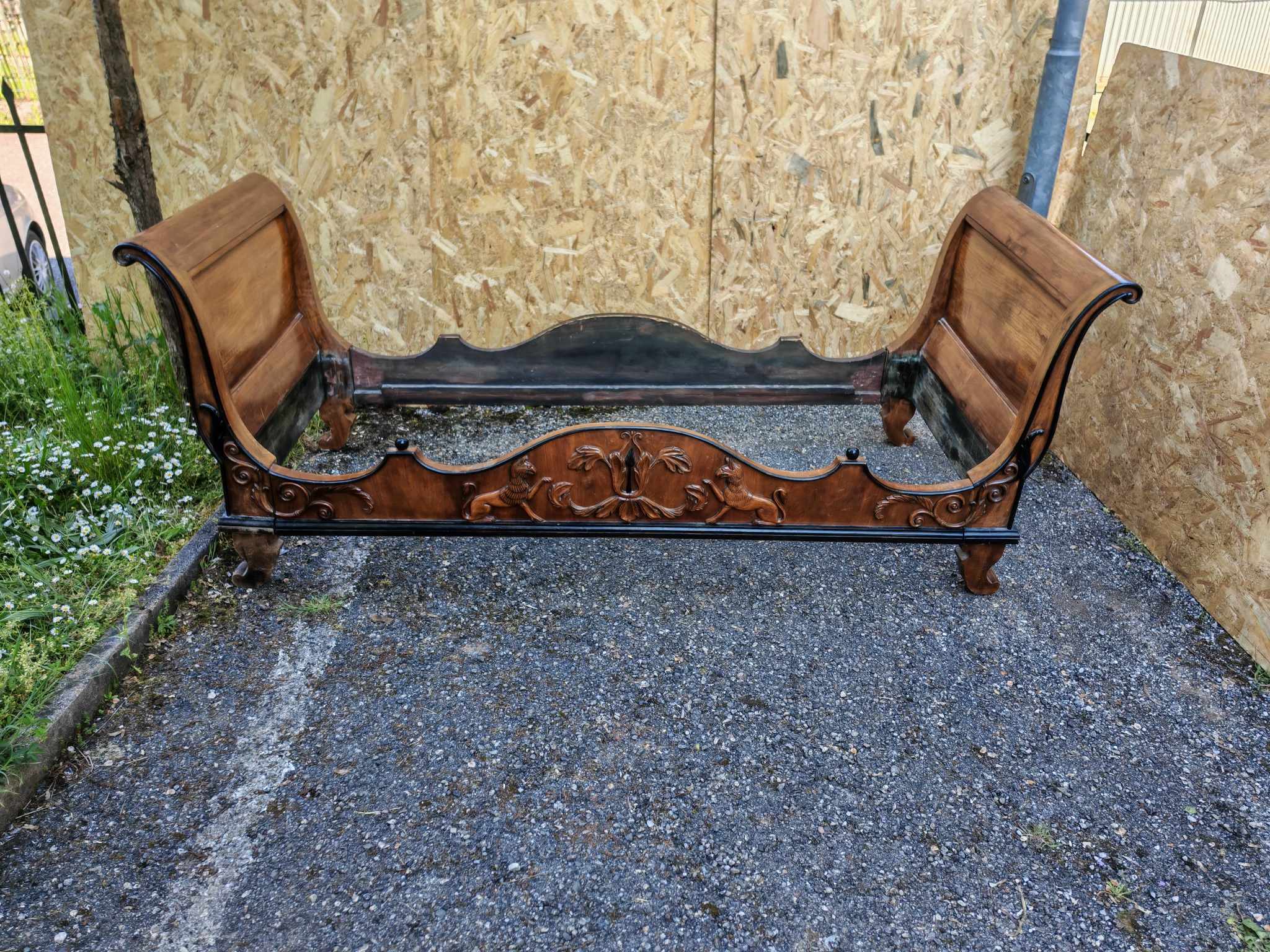 Letto antico epoca 800 - immagine 11