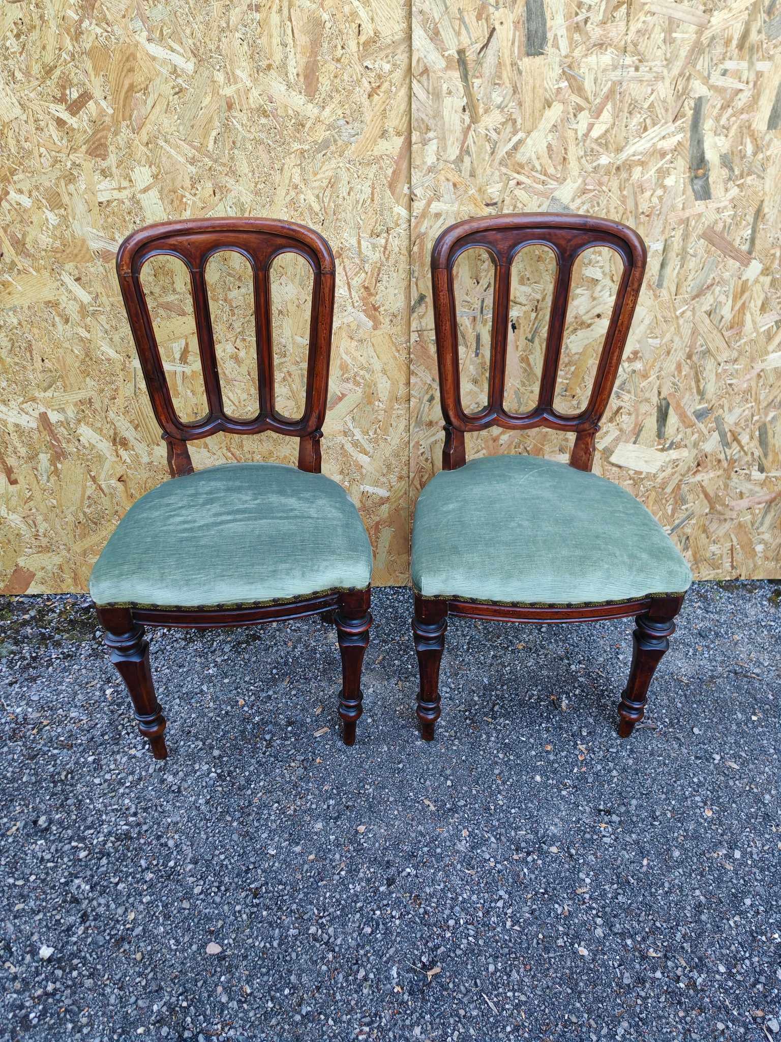 Coppia di sedie epoca 800 - immagine 2