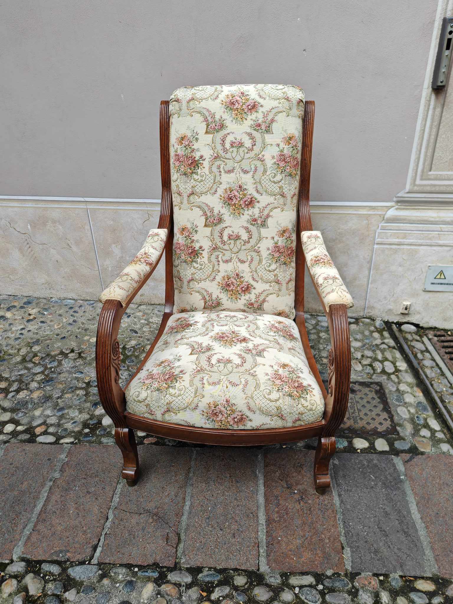 Poltrona antica epoca 800 - immagine 7