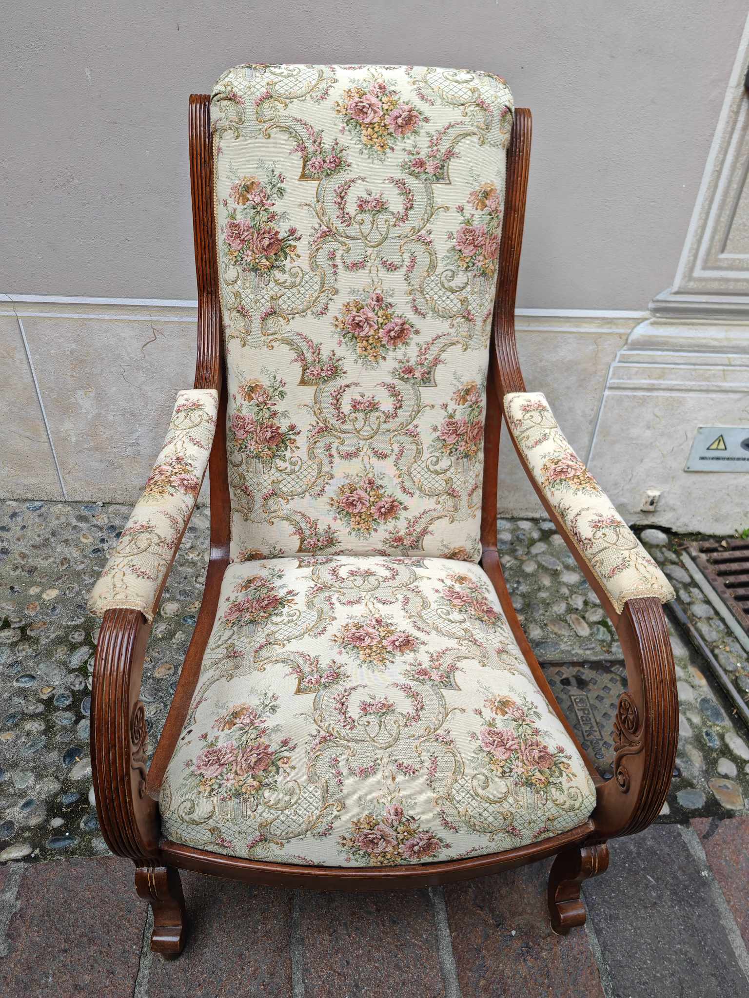 Poltrona antica epoca 800 - immagine 6