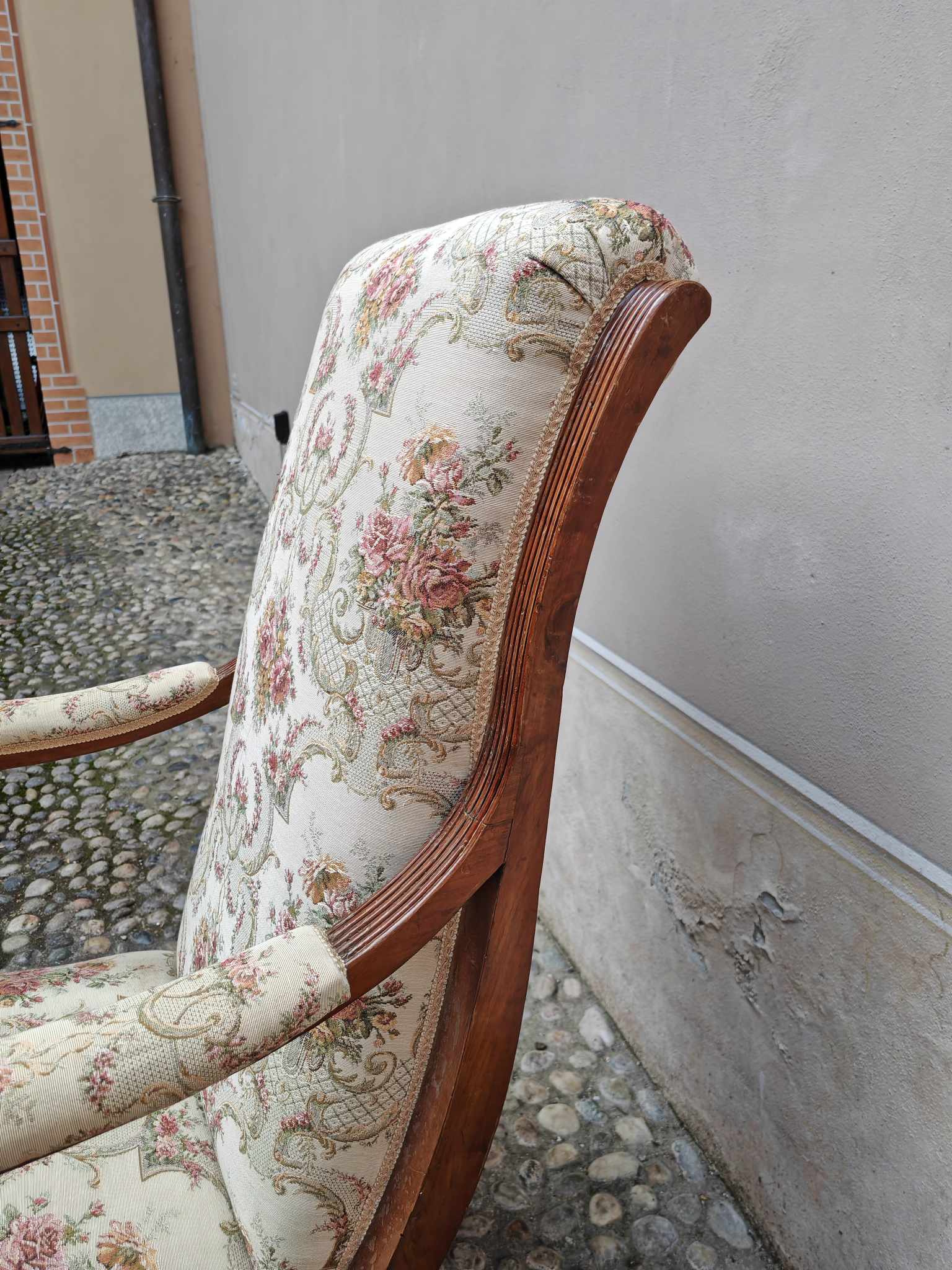 Poltrona antica epoca 800 - immagine 12