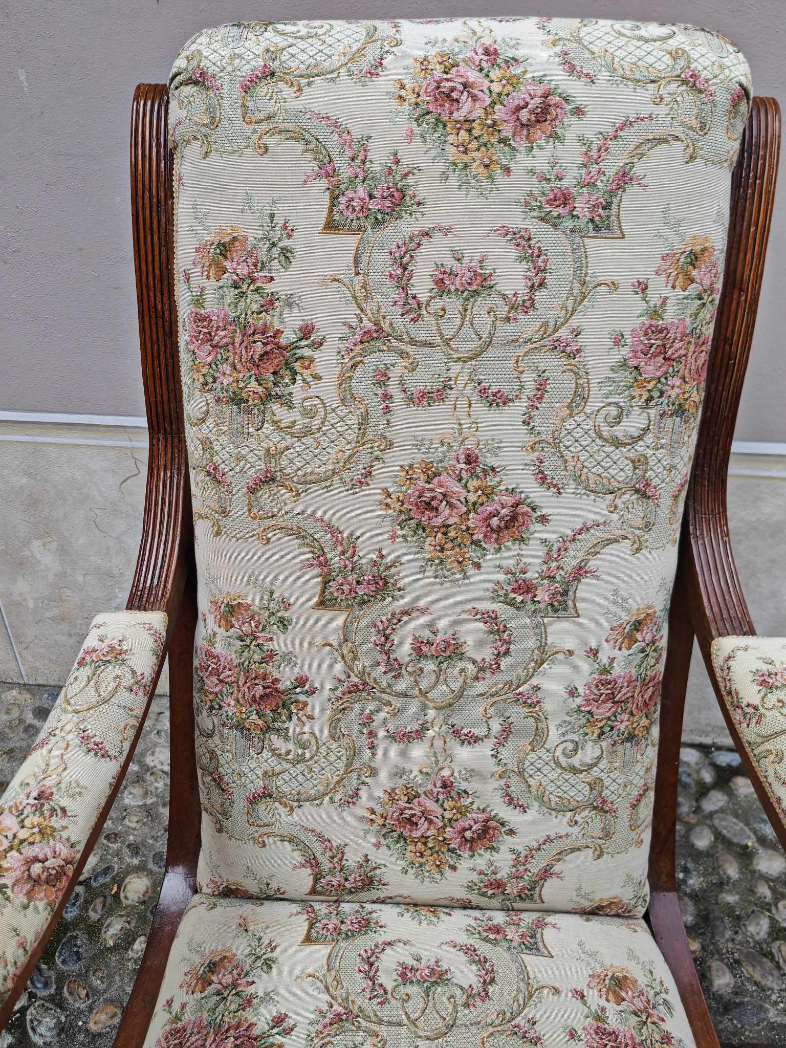 Poltrona antica epoca 800 - immagine 13