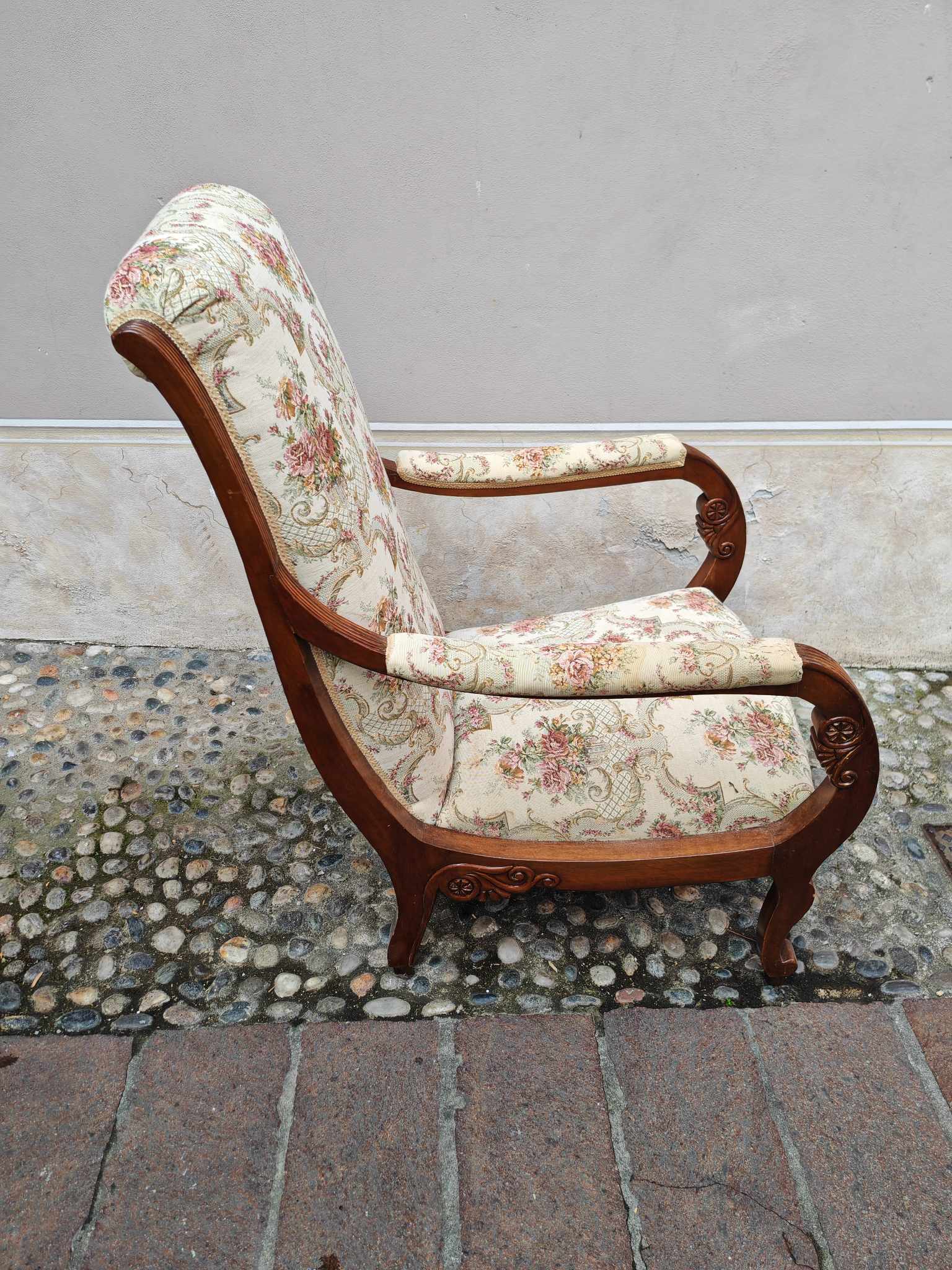 Poltrona antica epoca 800 - immagine 4