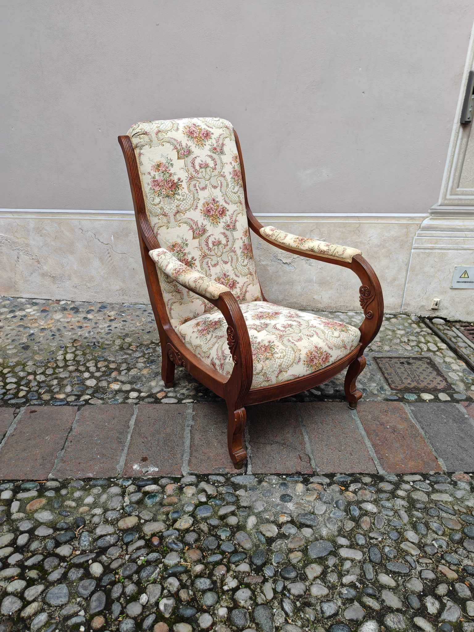 Poltrona antica epoca 800 - immagine 2