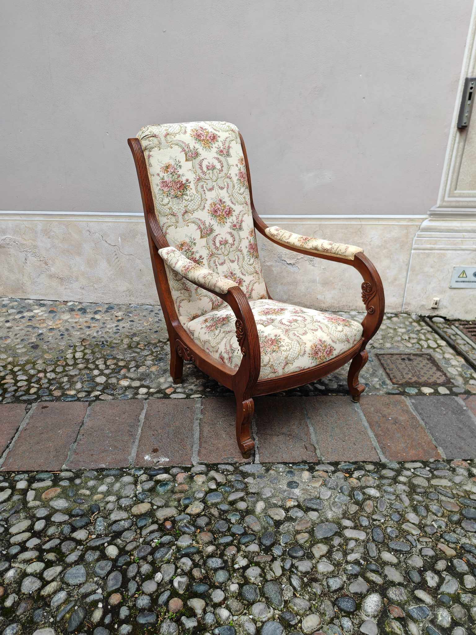 Poltrona antica epoca 800 - immagine 16