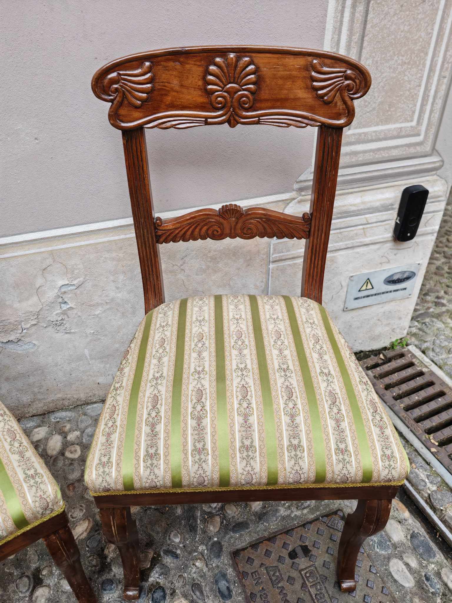 Coppia di sedie antiche - immagine 12