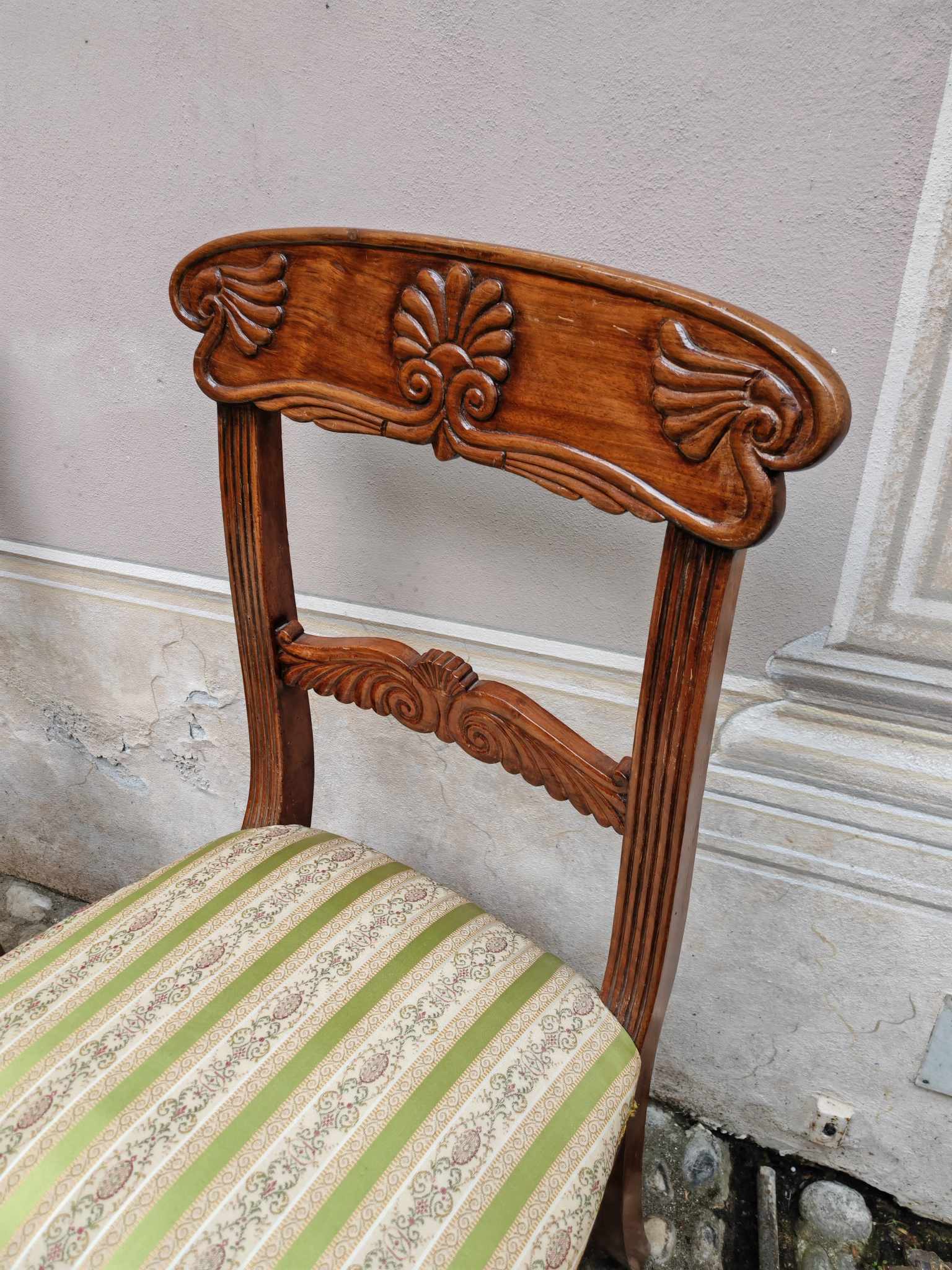 Coppia di sedie antiche - immagine 10