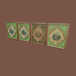 Pannelli da decorazione antichi epoca 900
