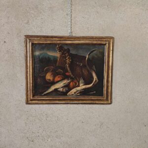 Alternative view of Quadro antico Natura Morta con Pesci