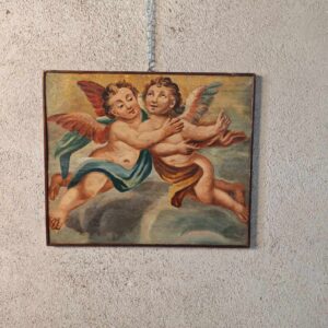 Alternative view of Quadro antico Raff Putti