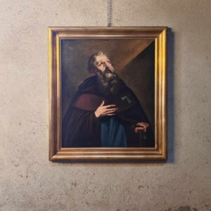 Alternative view of Dipinto antico Raffigurante Santo