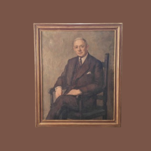 Dipinto pittore Luzzana Giuseppe ritratto uomo