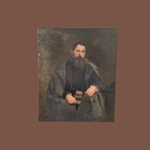 Dipinto antico Raff ritratto