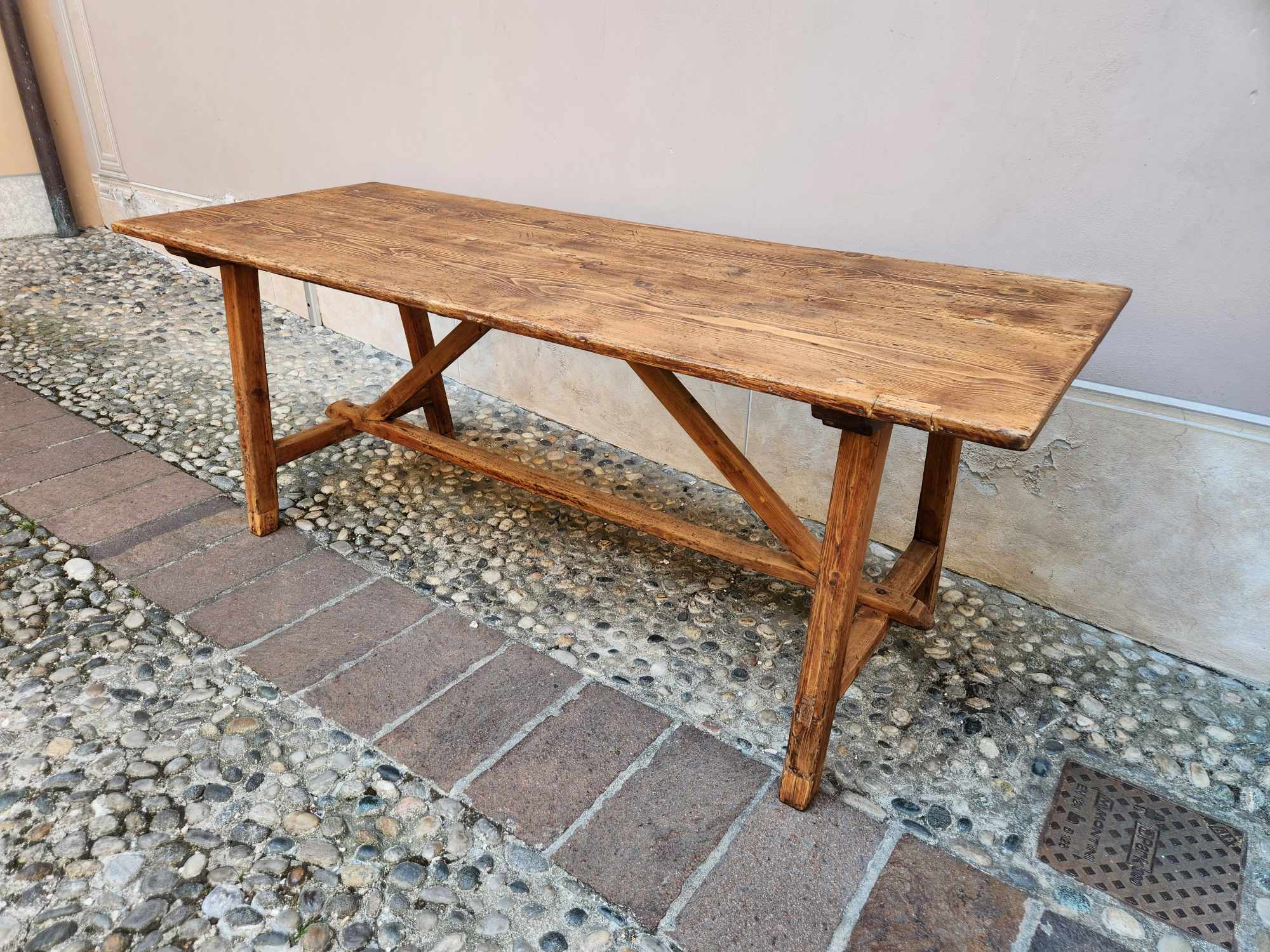 Tavolo antico fratino - immagine 4