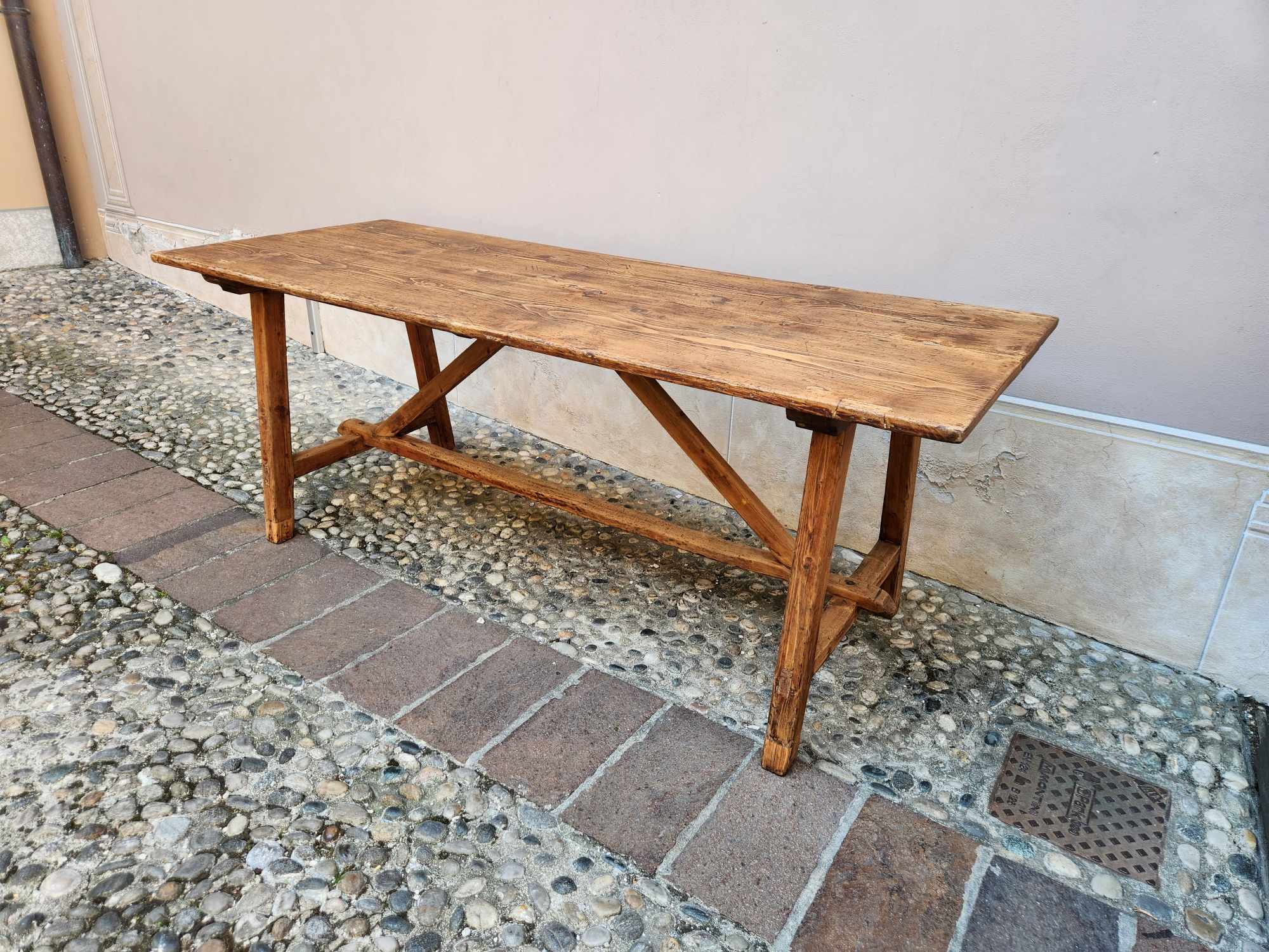 Tavolo antico fratino - immagine 5