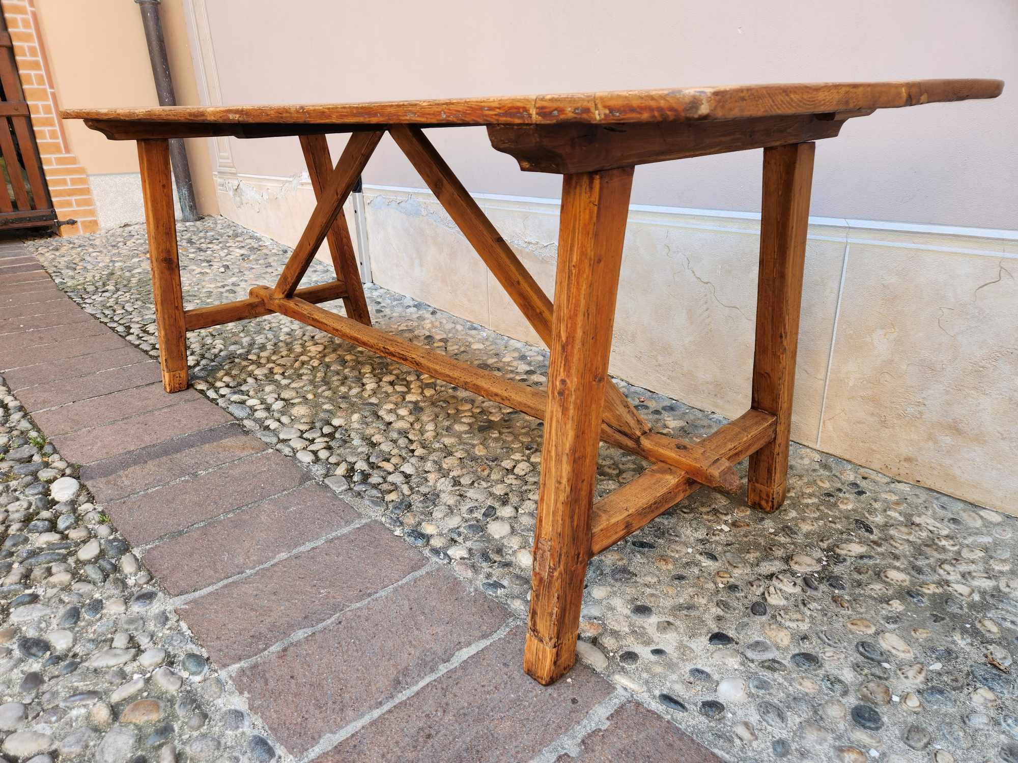 Tavolo antico fratino - immagine 11