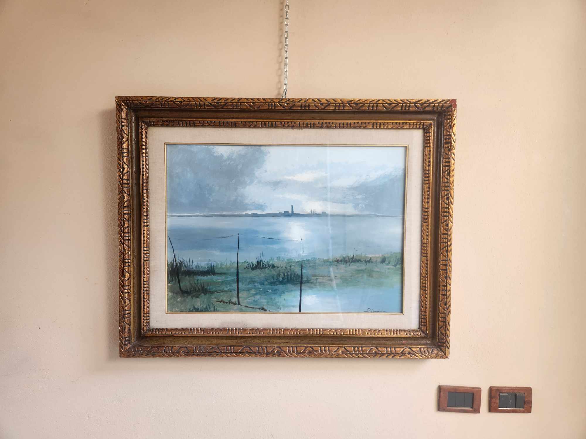 Dipinto raff veduta di mare - immagine 4