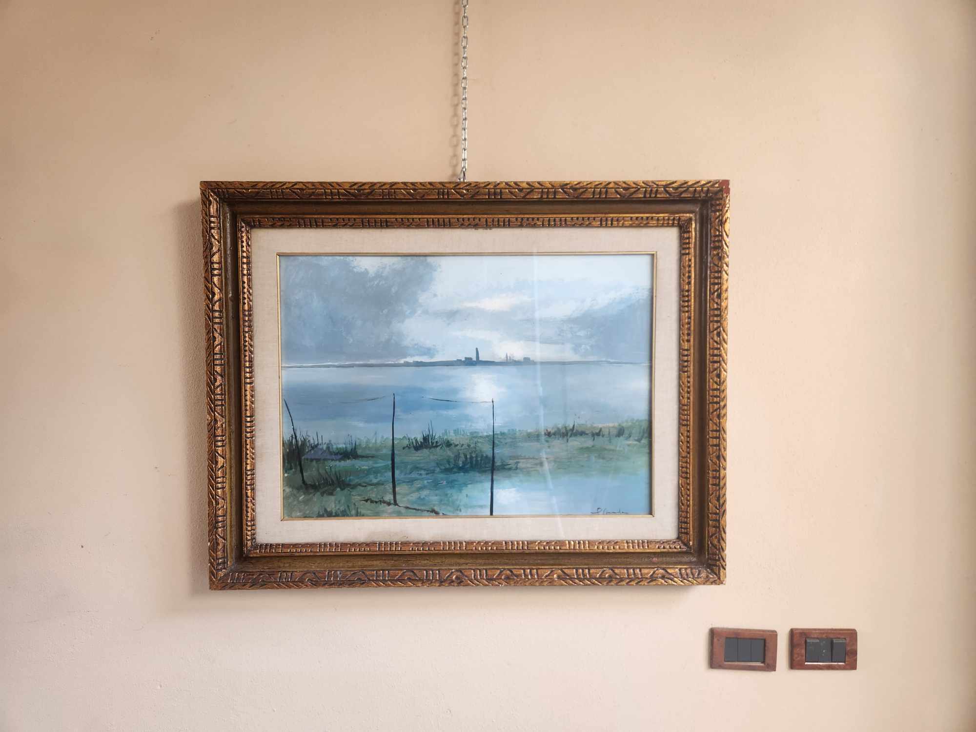Dipinto raff veduta di mare - immagine 2
