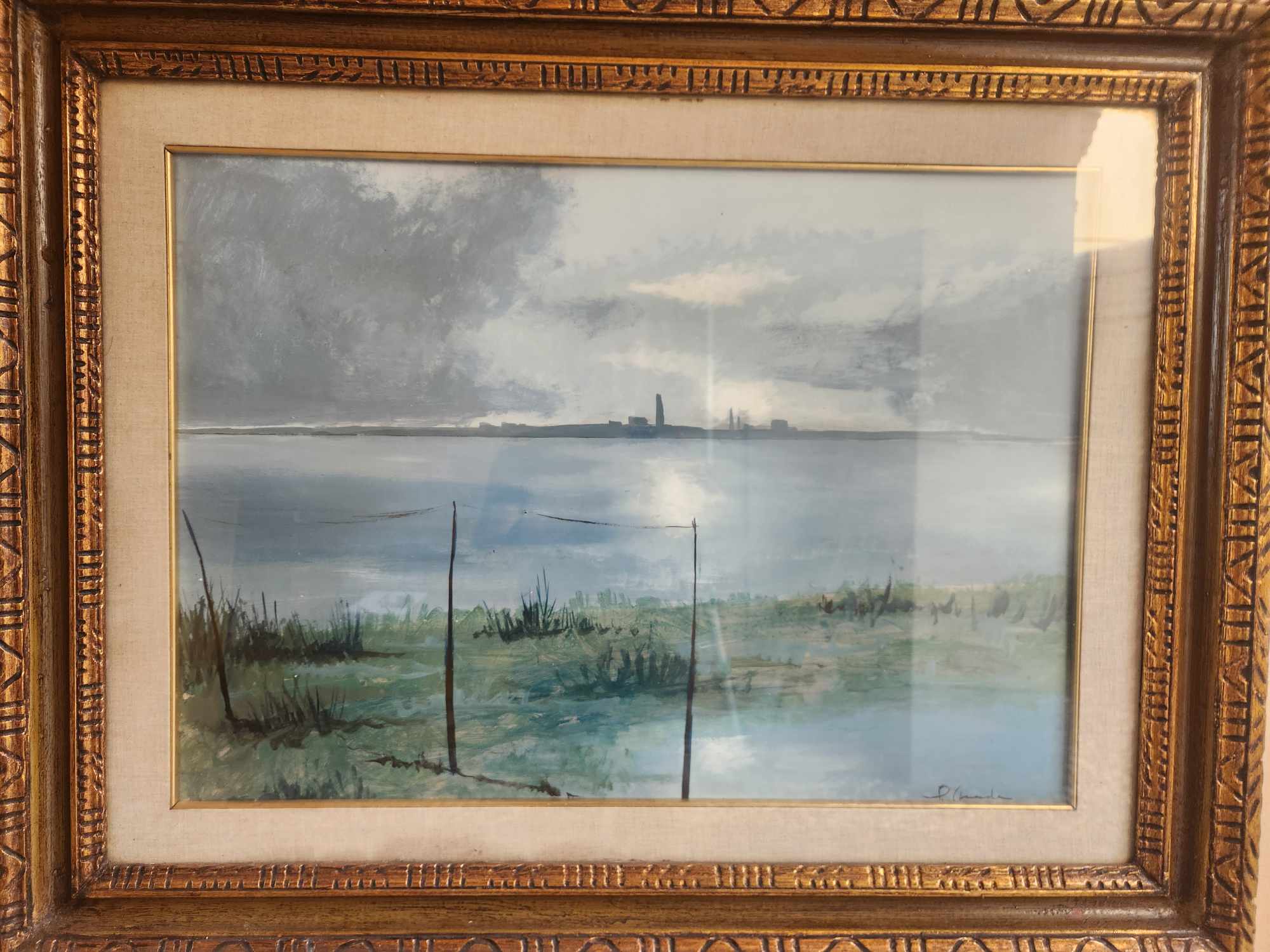 Dipinto raff veduta di mare - immagine 7