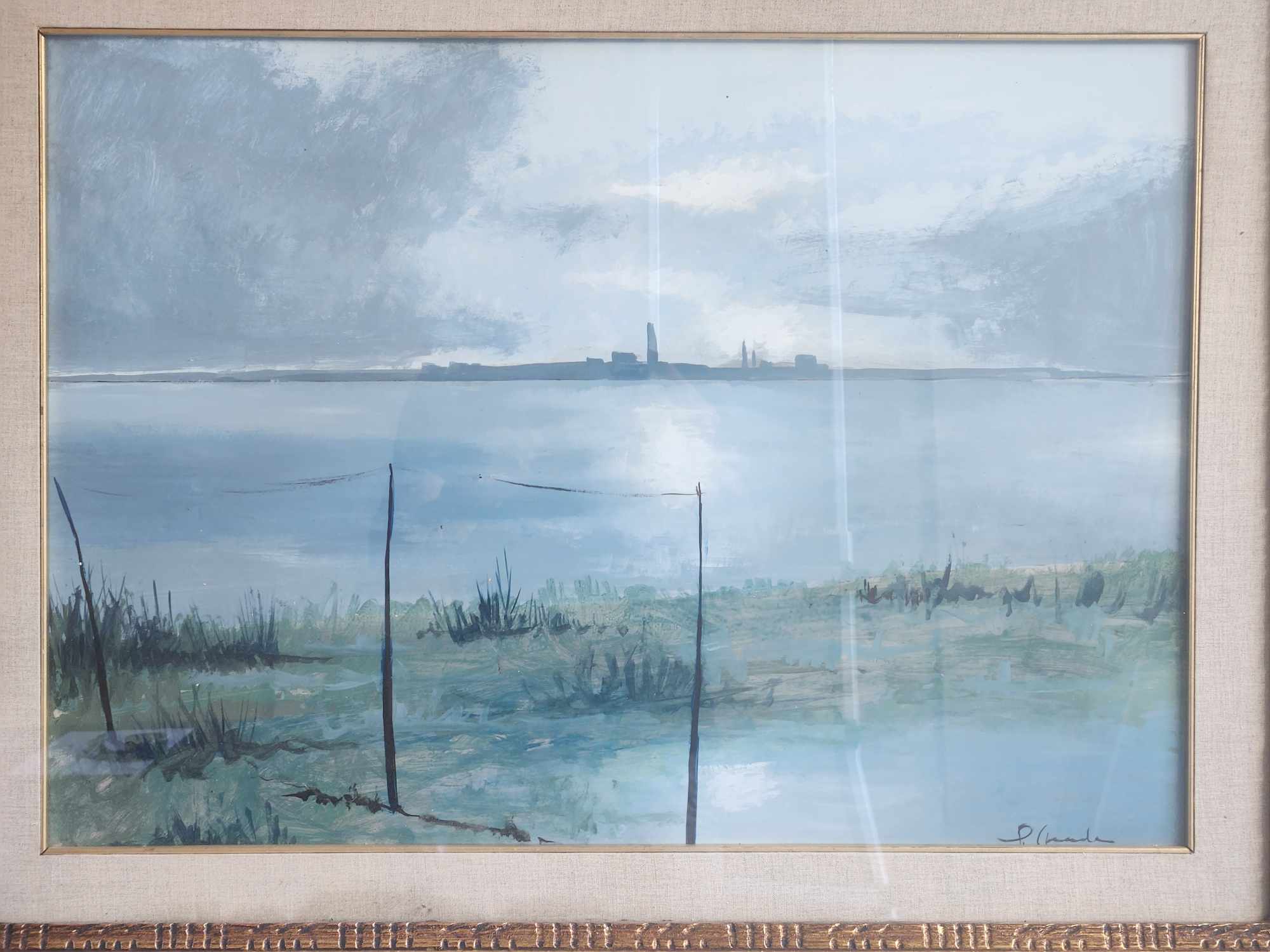 Dipinto raff veduta di mare - immagine 6