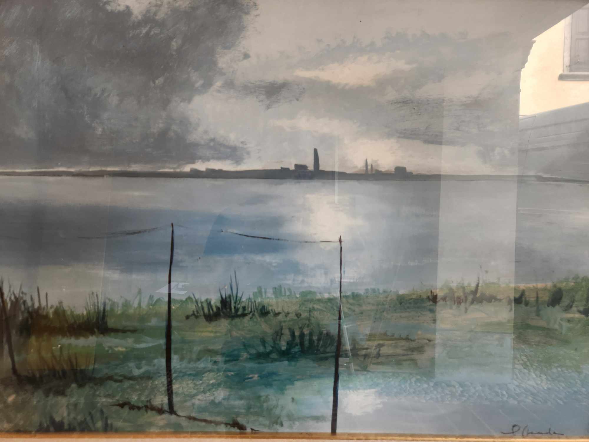 Dipinto raff veduta di mare - immagine 8