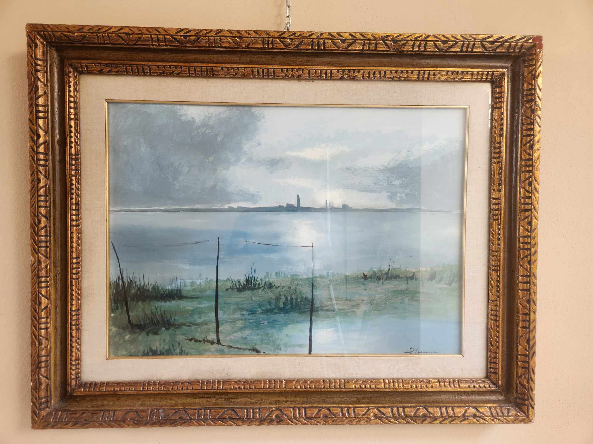 Dipinto raff veduta di mare - immagine 3